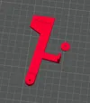 Left Mount - 0.2mm layer, 2 walls, 15% infill