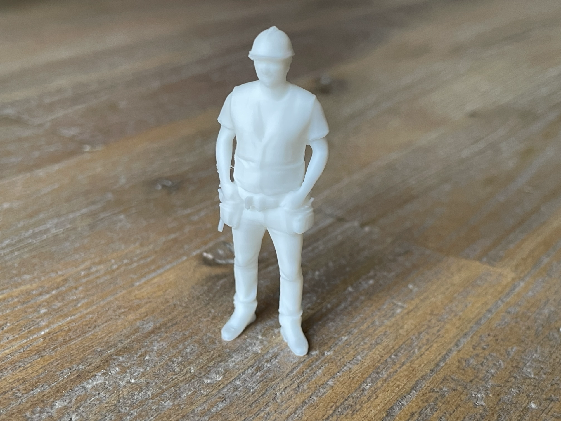 Kleiner Bauarbeiter