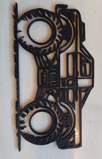 Monstertruck wallart