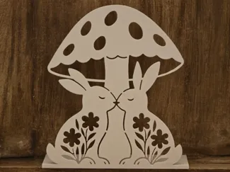Easter Floral Bunnies