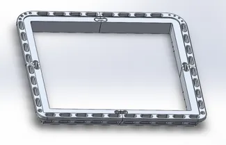 拓竹P1S顶盖增高架 bambulab P1S Top cover lifting bracket