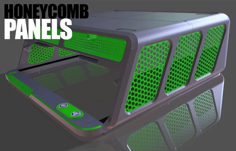 BLV - AMS Riser Honeycomb Panels Right Left