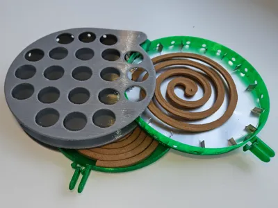 Mosquito coil holder