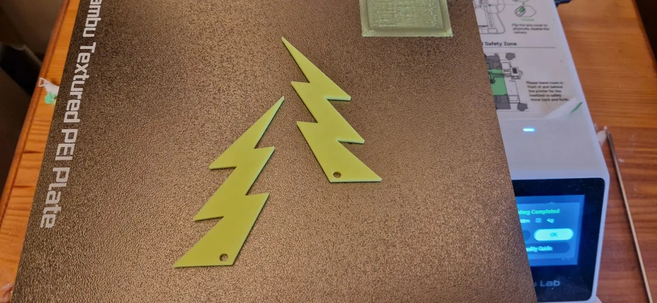 80s Lightning Bolt Earring view 4