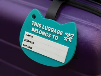 Cat Travel ID Tag