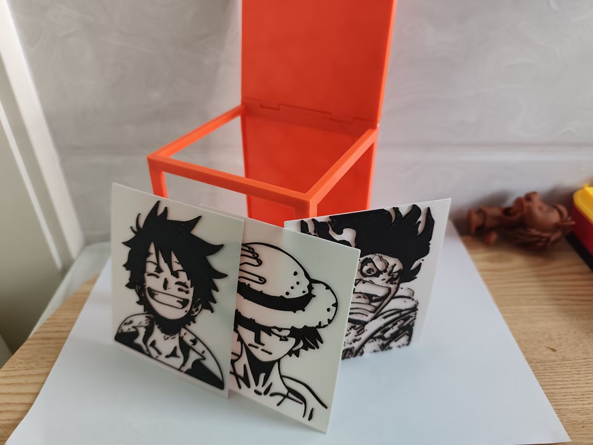 Miniatura 2 do modelo 3D 可更换相框储物盒