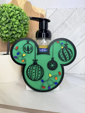 Tapa o cubierta: Interchangeable Cover - Mouse Head Christmas — vista de referencia 3