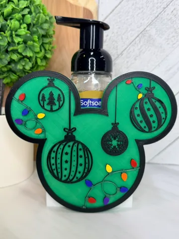 Tapa o cubierta: Interchangeable Cover - Mouse Head Christmas — vista de referencia 2