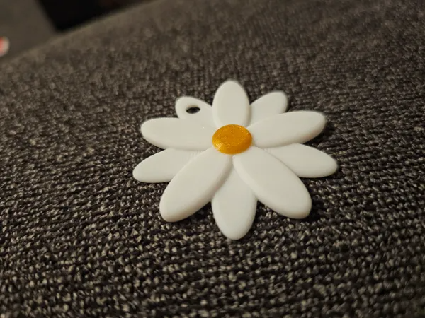 Daisy Keyring