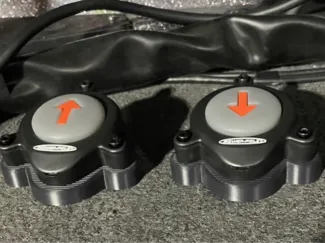 Angled Power Pole Stomp Switch Wedges 