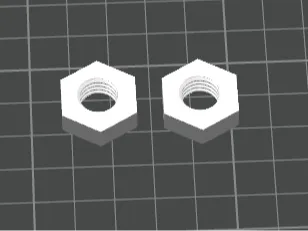 Hextnut 1.54 pitch