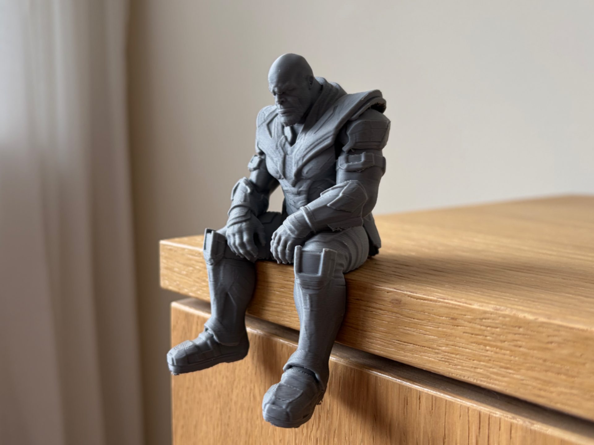 Thanos Sitting on Shelf Figure | Marvel Endgame