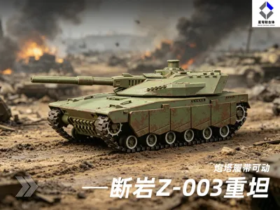 [Stardome Alliance] Duanyan Z-003 Heavy Main Battle Tank (no hardware, articulated)