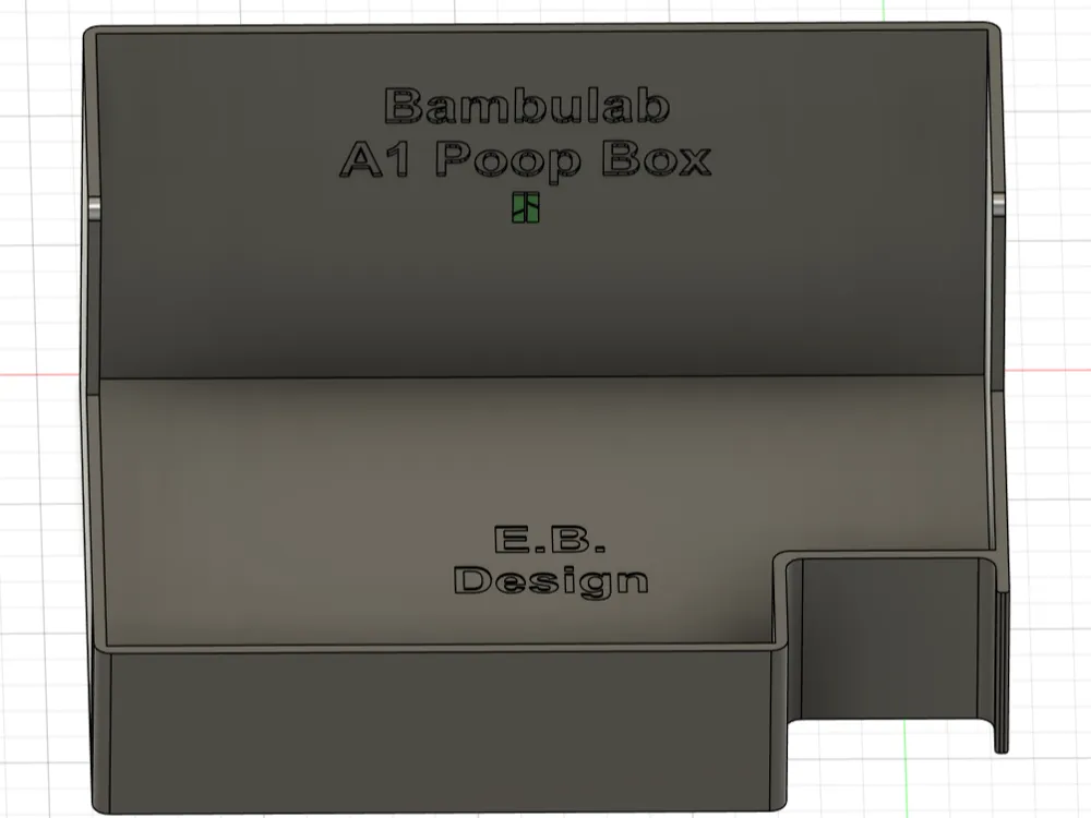 A1 AMS Lite Top mount Poop Box - Free 3D Print Model - MakerWorld