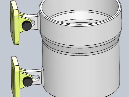 Cup holder - adjustable cup holder for sticking
