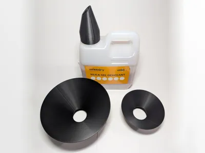 Funnels and Spout for Wisedry 2lbs Dessicant