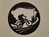 Déco murale VTT aventure — photo 1