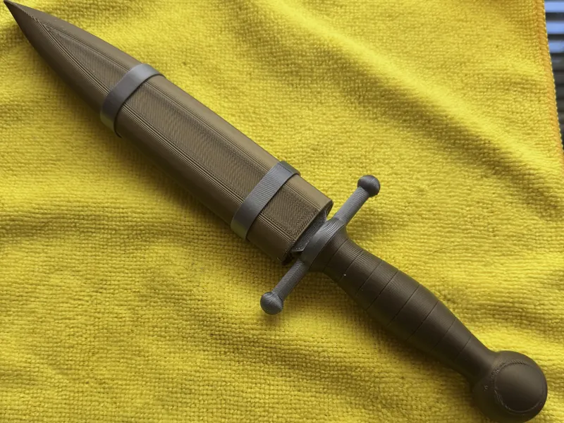 Analace Dagger and Scabbard