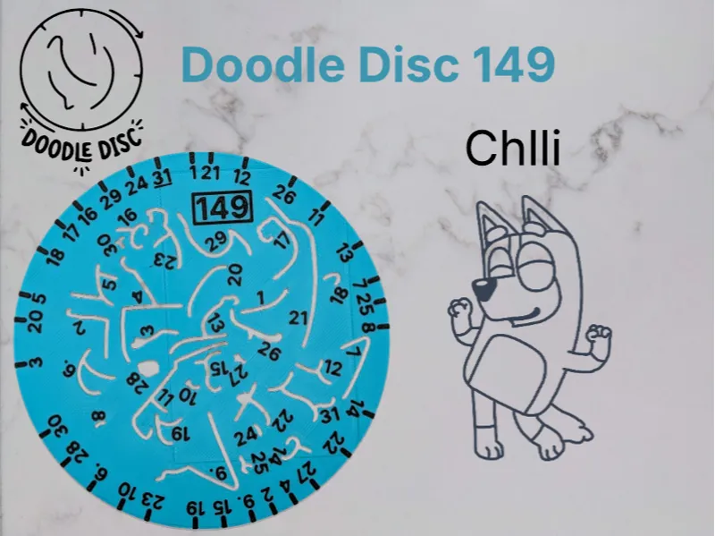 Doodle Disc 149 Chilli