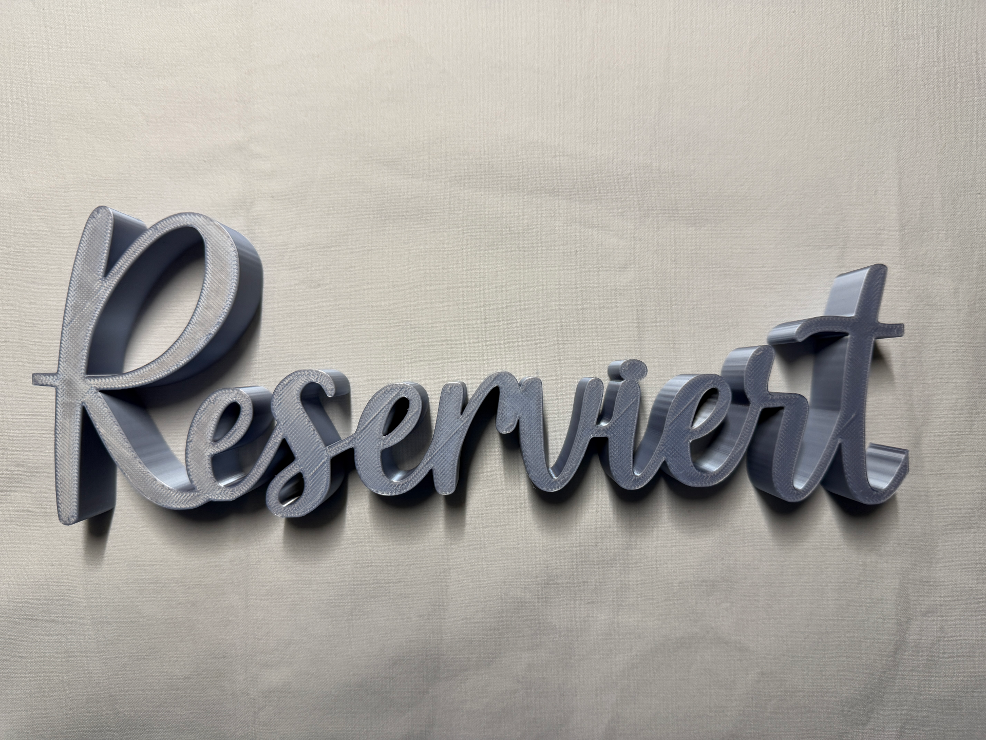 Reserviert Tischaufsteller