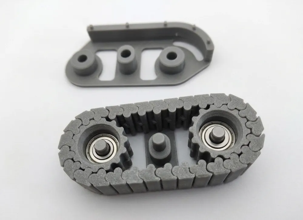 Fidget Treads Track Chain Toy - Free 3D Print Model - MakerWorld