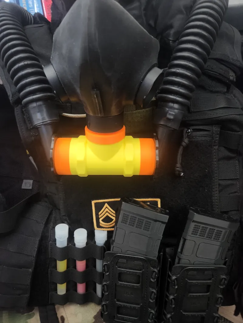Push-Fit Connectors for 40MM NATO Gas Mask/Tubes