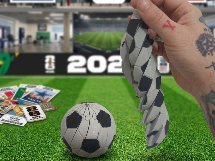 SOCCER / FOOTBALL TWISTY FIDGET