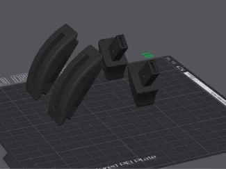 Seat adjuster for Fiat Coupe.