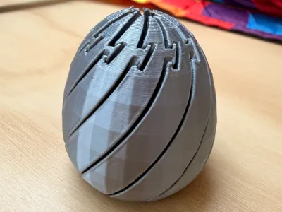 Mini dragon egg - only 23g of filament