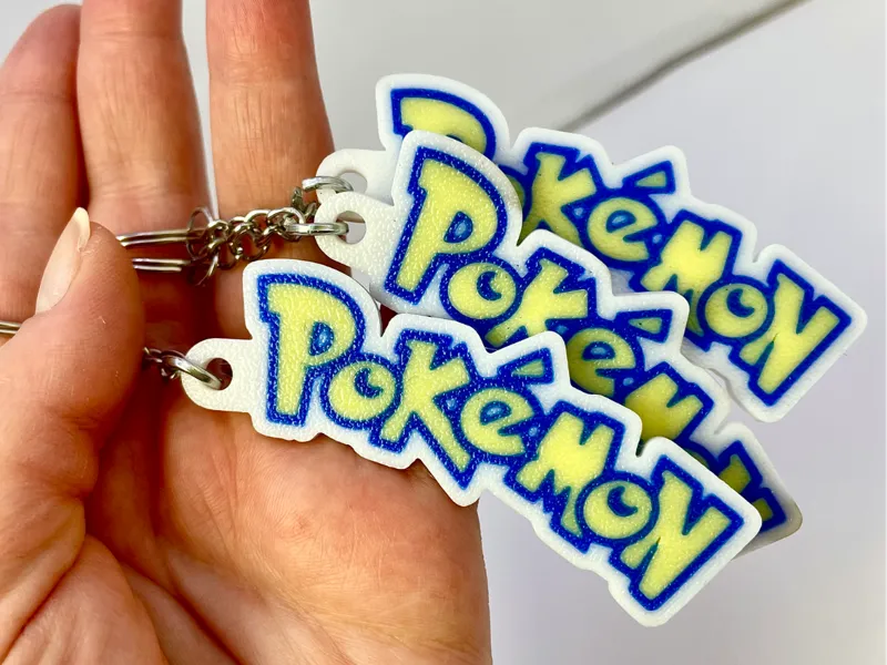 portachiavi a tema pokemon