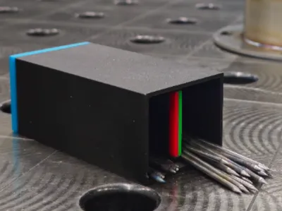 TIG Electrode Storage Box Dual Organizer
