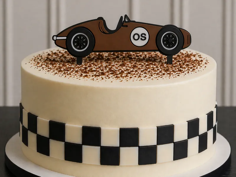 Car cake topper