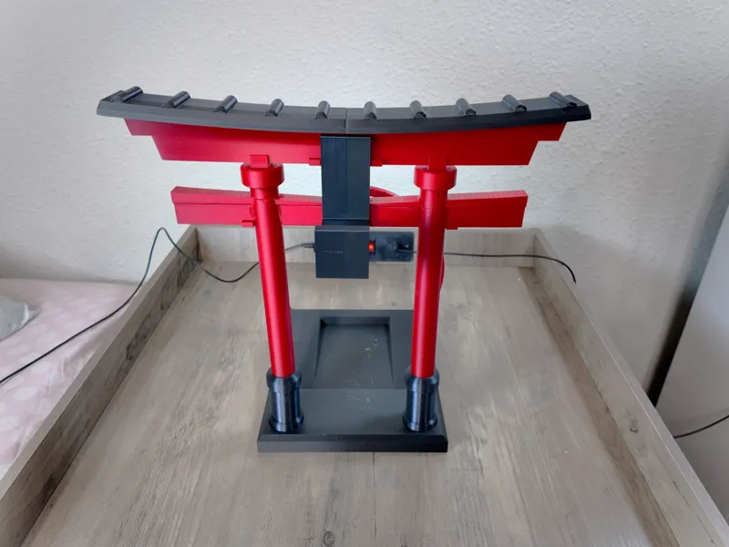 Torii Gate Headset & Mouse Holder