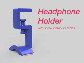 Design Headphone Holder for Tables