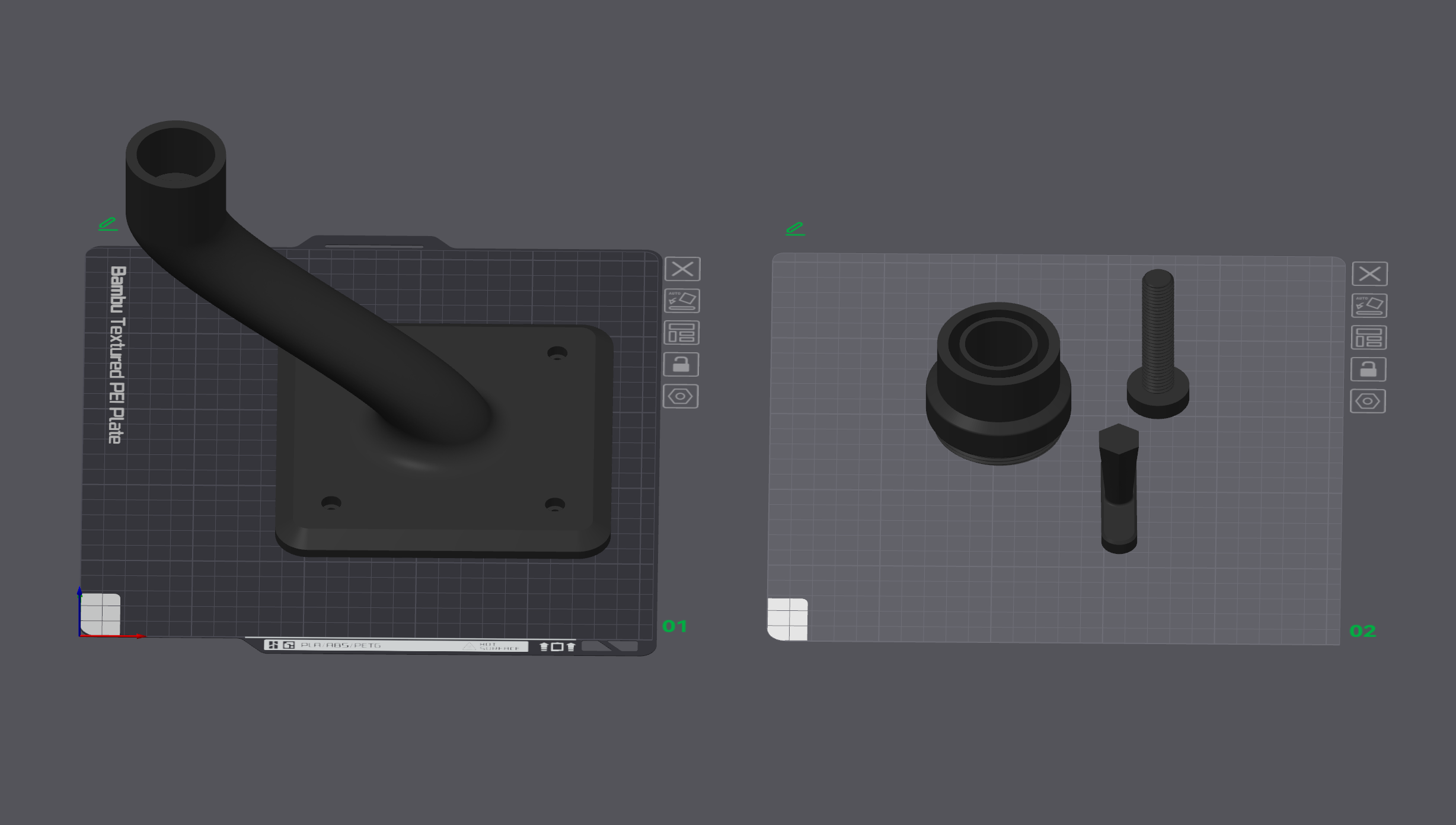 Miniatura 3 do modelo 3D 车载桌板V3