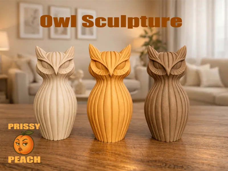 Owl Sculpture