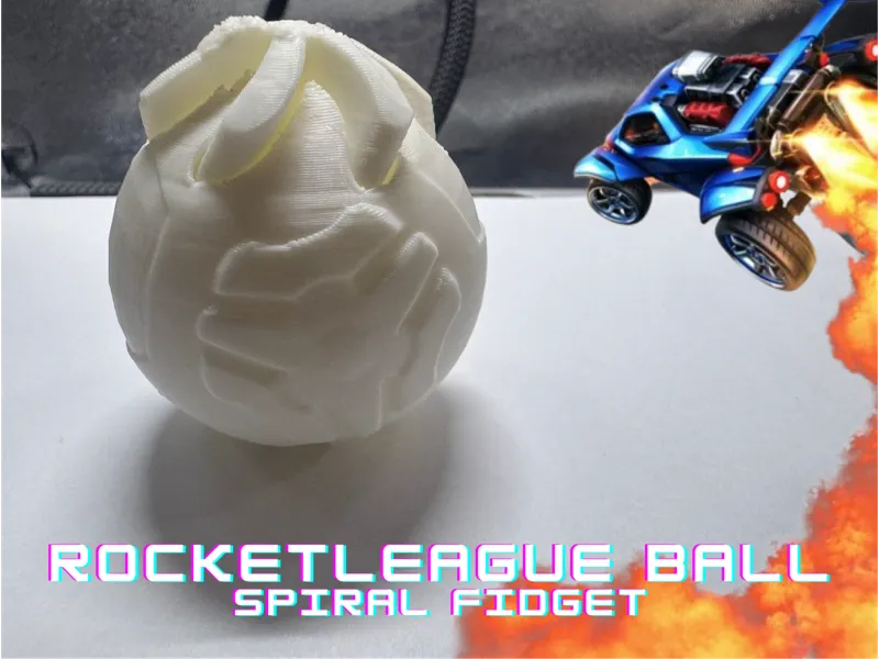 Rocket League ball spiral fidget