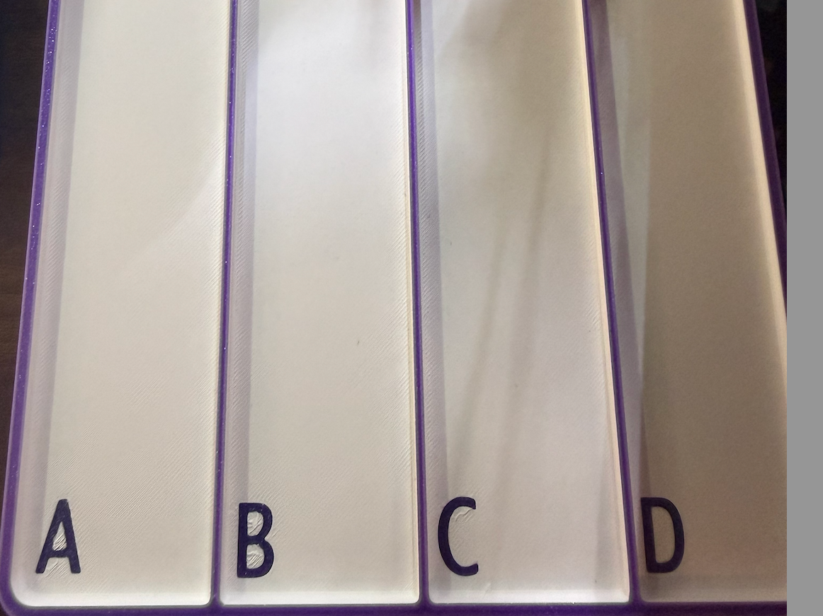 4 Pen Claim Tray