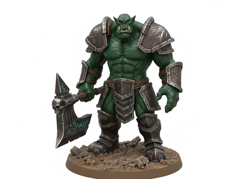 Hulking Orc Warrior - Idle Pose