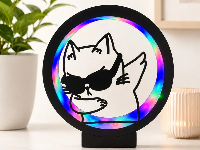 Cool Katze Lampe / Cat Lamp