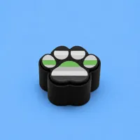 4 Colours - 3 Plates - Agender Pride Paw