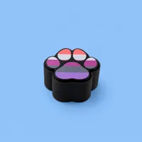 6 Colours - 3 Plates - Gender Fluid Pride Paw