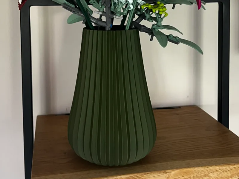 Vase -  180 mm hoch, Durchmesser 125 mm