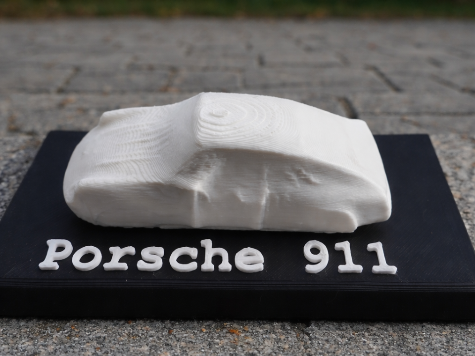 Covered Porsche 911