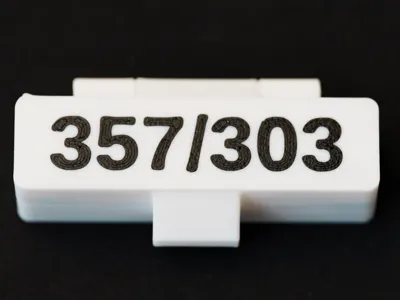 Parametric 357-303 Battery Case - Print-in-Place