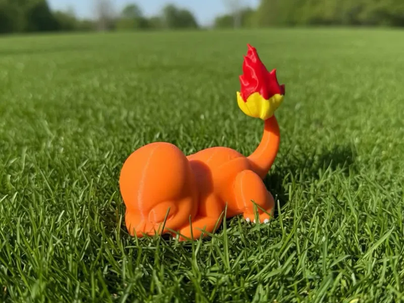 Cute sleeping charmander