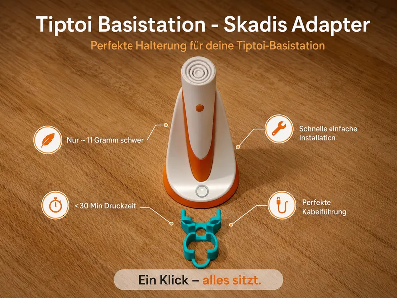 Tiptoi Basisstation - SKÅDIS Adapter