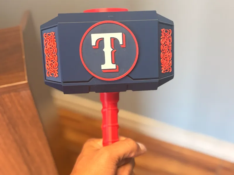 Texas rangers Thor hammer