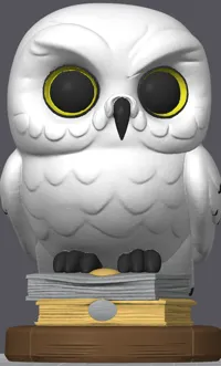 Hedwig 17 cm height, 0.2mm layer, 2 walls, 7% infill