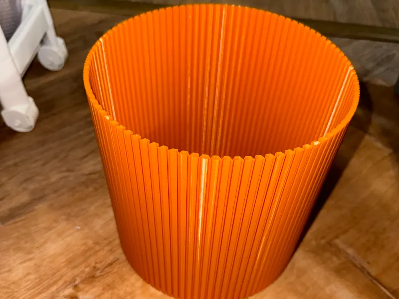 Vase Mode Waste Basket